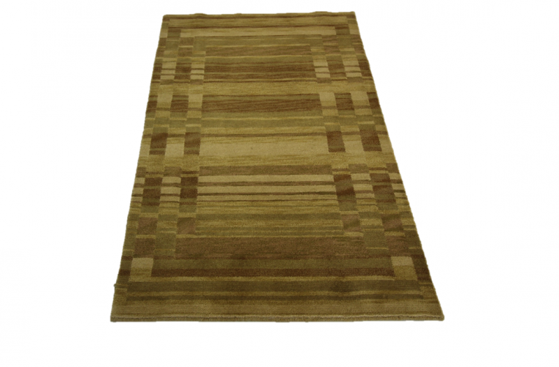 Armitage Designer Teppich beige braun 168 x 107 cm